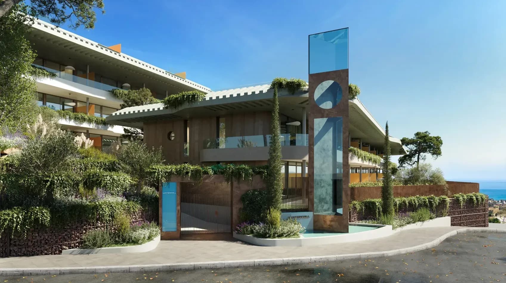 Waterfall Residences Higuerón | Moderne Apartments und Villen in der Nähe des Sport Clubs