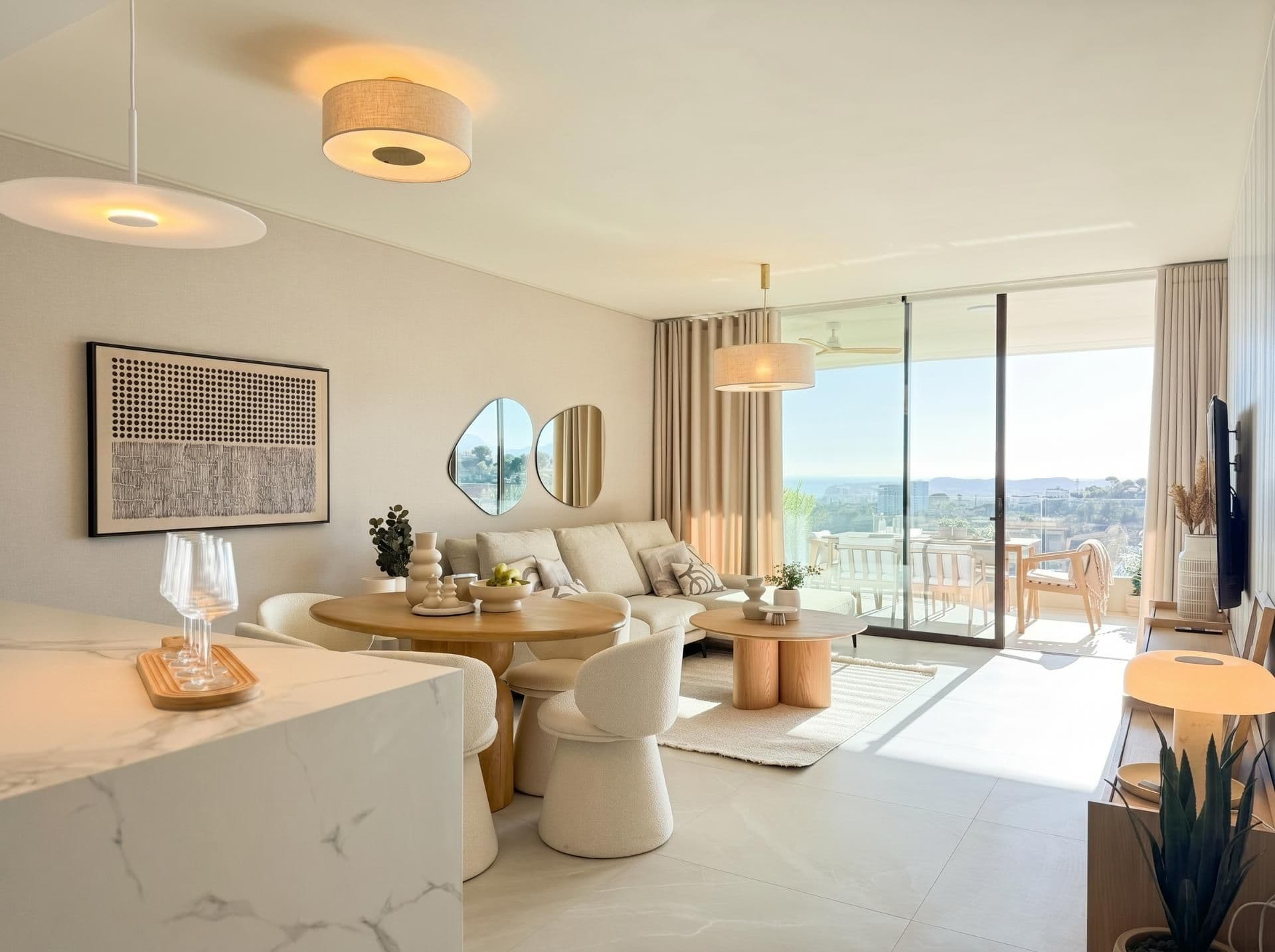 VALLEY COLLECTION | Sofort bezugsfertige moderne Wohnung mit Meer- und Bergblick in El Higuerón