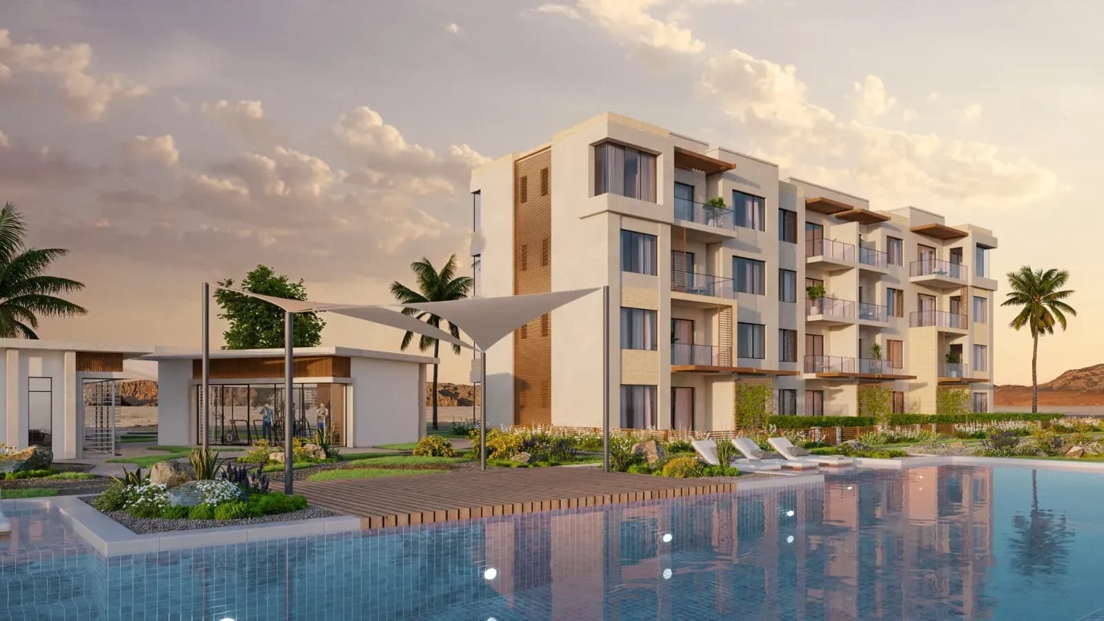 Solaris | Apartments in Jebel Sifah near the sea and golf course