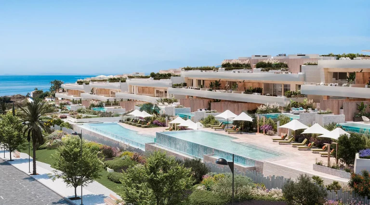 Dunique Marbella | Beachfront apartments and houses in Las Chapas