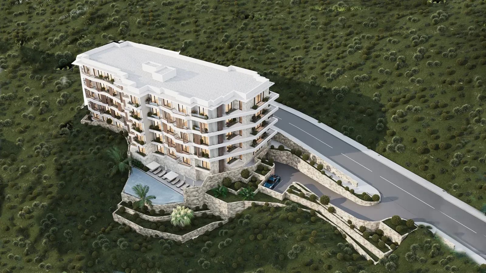 Sunny Side 4 | Apartamenty w kompleksie z basenami i SPA w Bečići