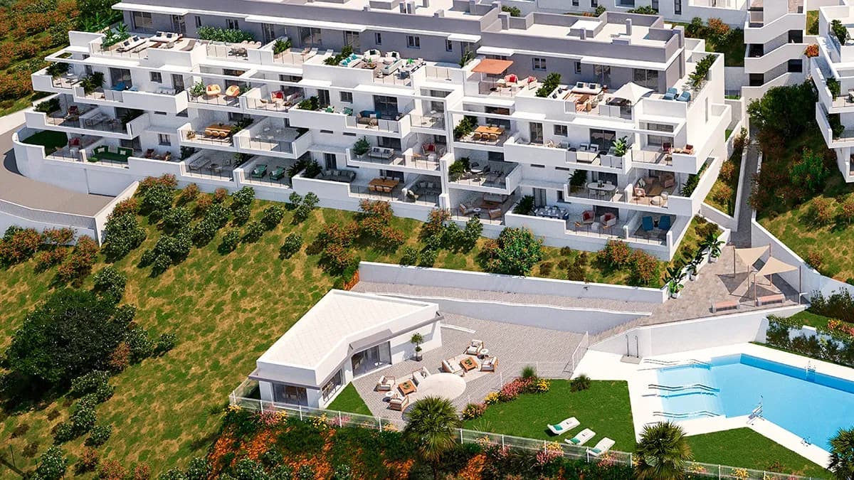 Alonia La Duquesa | Apartamenty z widokiem na morze i pole golfowe Manilva