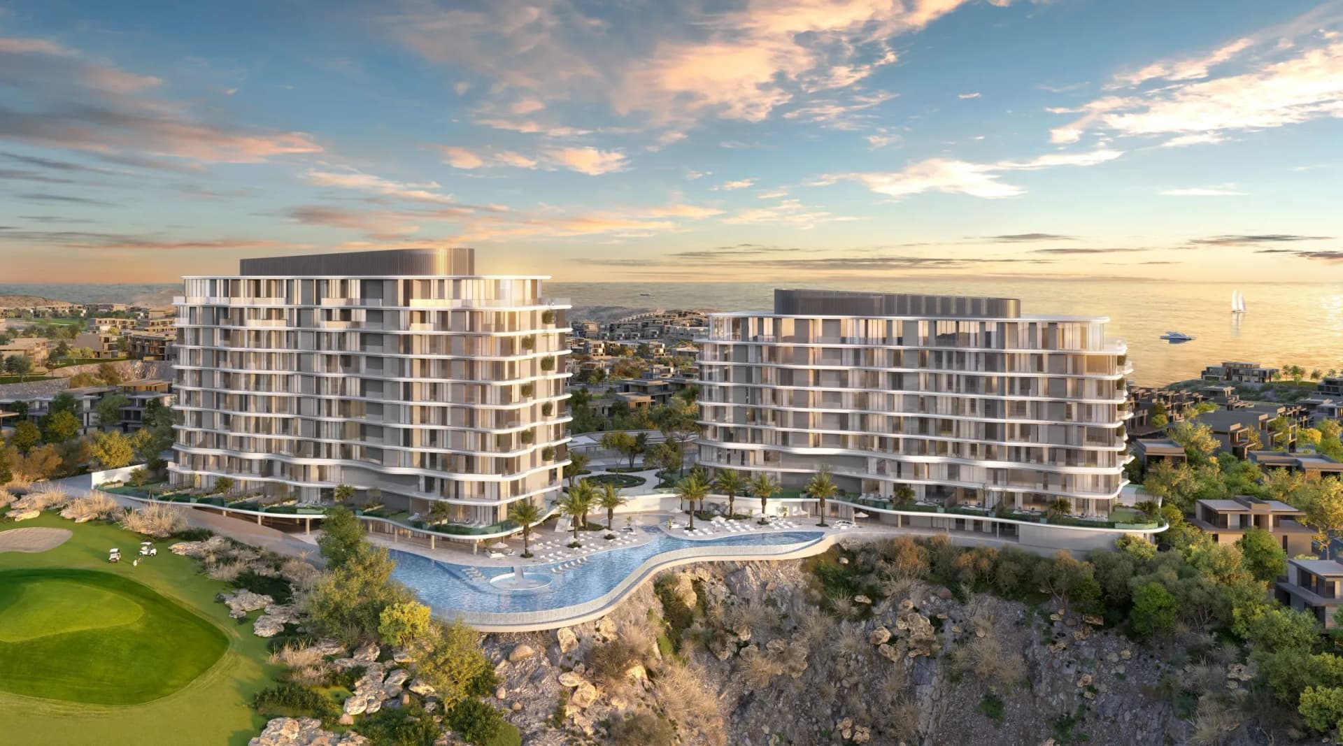 The Great Escape | Apartments with ocean and golf course views in AIDA