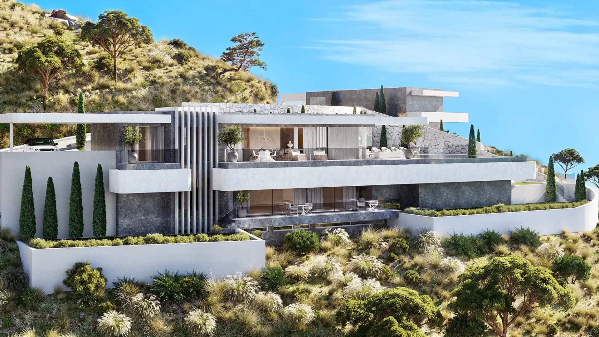 Vista Lago Real de La Quinta | Luxusvillen mit Panoramablick auf das Meer