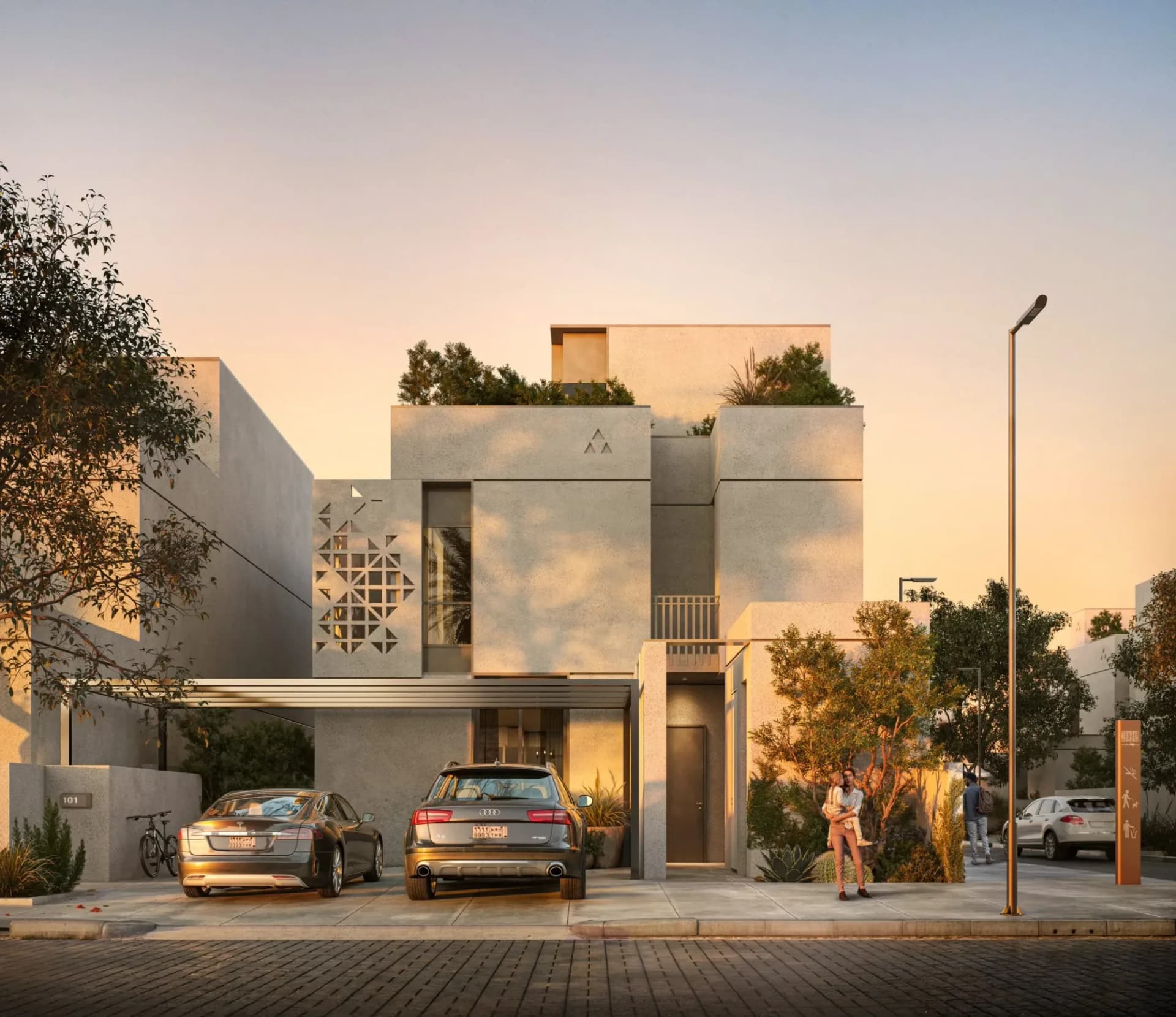 Neptune Villas | Luxury villas overlooking Wadi Hanifa in Riyadh